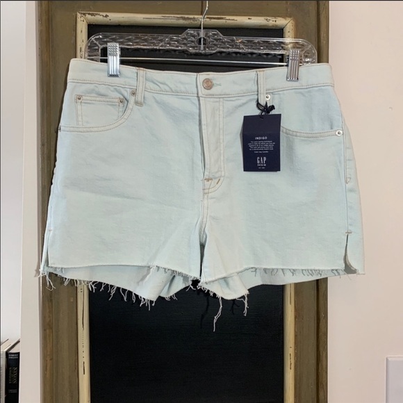 GAP High Rise 3" Denim Shorts - Picture 4 of 8